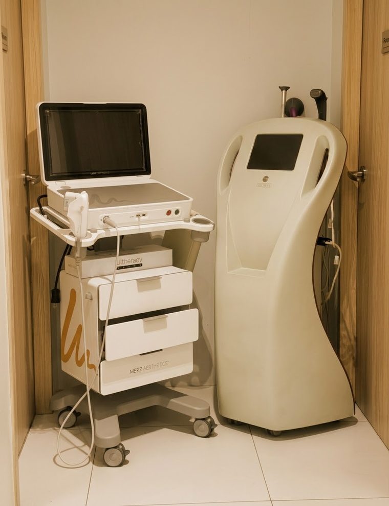 Ultherapy PRIME and SygmaLift machines at Skinstitute in Quezon City.
