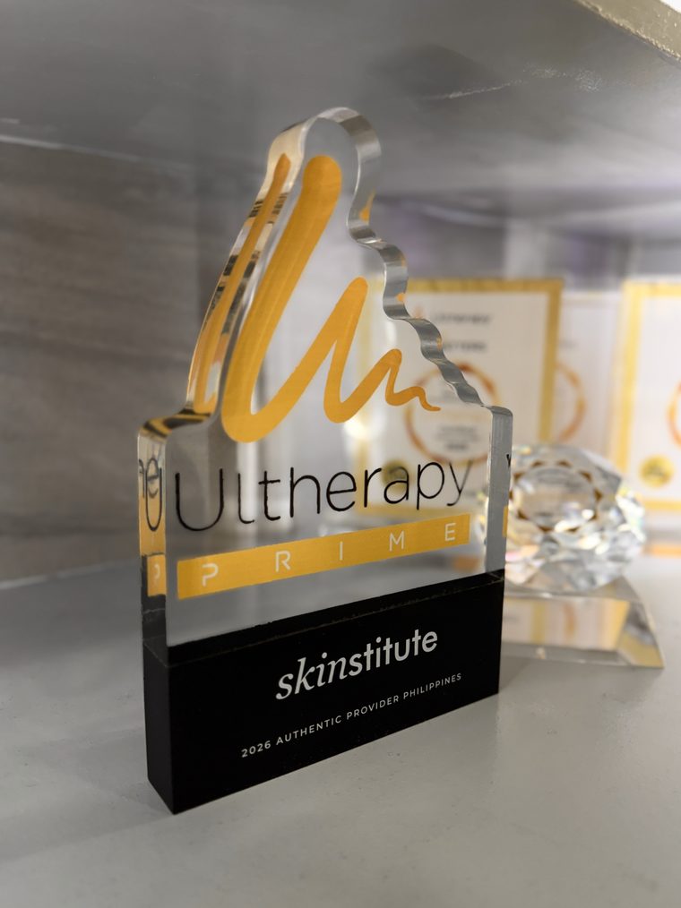 Ultherapy PRIME 2026 Authentic Provider Philippines plaque for Skinstitute