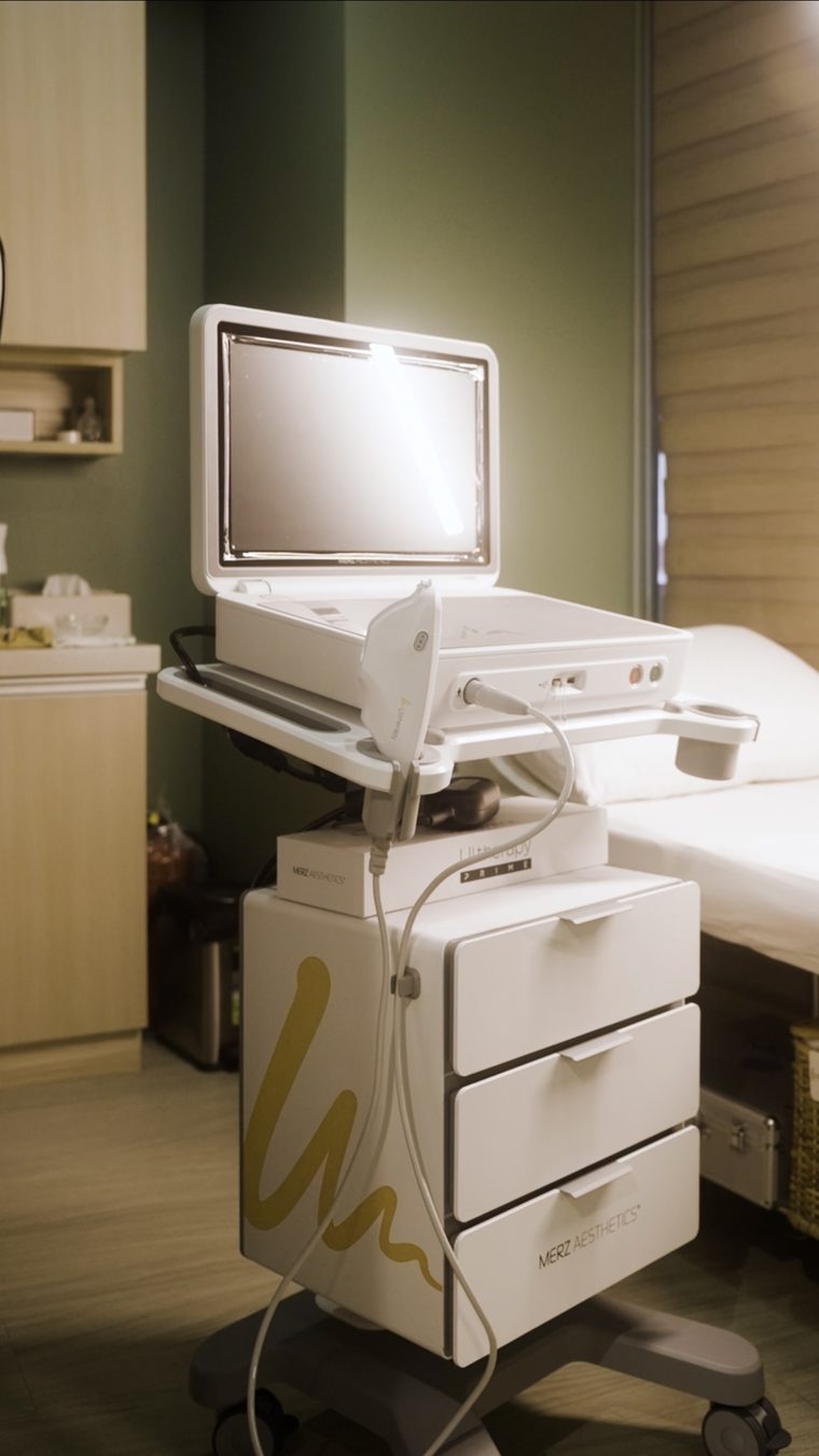 The Ultherapy PRIME machine at Skinstitute in Quezon City